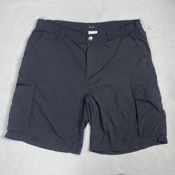 Columbia Other - Columbia Mens Cargo Shorts 36W Black Outdoor Hiking Sun Protection